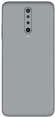 Vcare GadGets Poco X2 Mobile Skin(Glossy Silver)