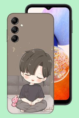 WeCre8 Skin's Samsung Galaxy A14 5G Mobile Skin(Bts Cartoon Multicolor Mobile Skin)