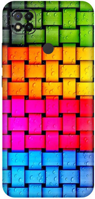 aadia ® REDMI 9 ACTIV PRINTED VINYL WRAP DECAL LAMINATION STICKER (MATTE) Mobile Skin(Multicolor)