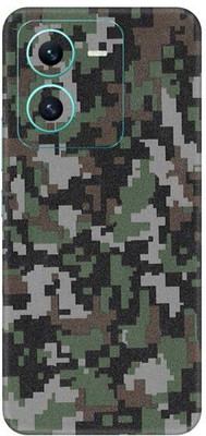 Vcare GadGets V25 5G Mobile Skin(Military Design)