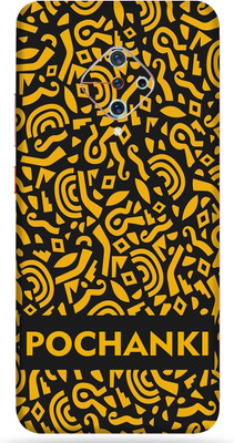 Pochanki Vivo S1 Pro Mobile Skin(yellow Abstract Skin With High Matte Finish)