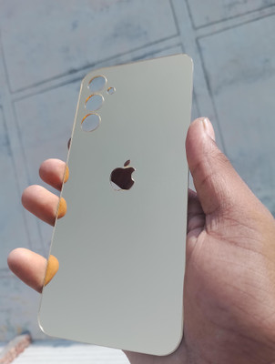 MOKPLZ Samsung Galaxy A24 4G MOBILE SKIN GOLDEN MIRROR BACK PANNEL Mobile Skin(GOLDEN)