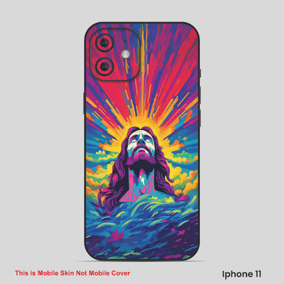VYBE The Smart Choice iPhone 11 ART Mobile Skin(Multi color SKI 48)