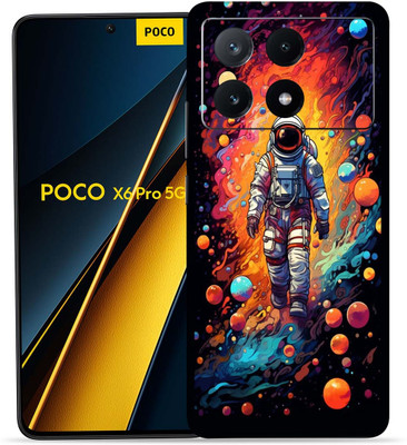 WeCre8 Skin's WeCre8 Skin's POCO X6 Pro 5G Mobile Skin(astronaut walking with planets)