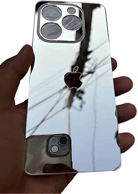 MOKPLZ Tecno Spark 10 pro BACK PANNEL MIRROR ACRYLIC SHEET Mobile Skin(Silver)