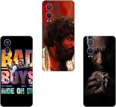 wrap craft HUAWEI NOVA 11 PRO COMBO(PACK OF 3)Camera&Back Protector Premium Vinyl Mobile Skin(Multicolor)