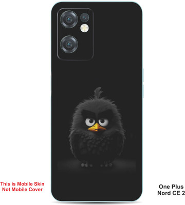 VYBE The Smart Choice One Plus Nord CE 2 Angry Bird Embossed Mobile Skin(Iridium 33)