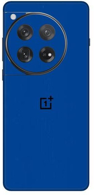 Vcare GadGets Blue Glossy OnePlus 12 5G With Logo Mobile Skin(Blue Glossy)