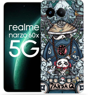 OggyBaba Realme Narzo 60X 5g Mobile Skin(Ninja Panda)
