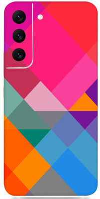 SkinoMania Samsung Galaxy S22 5g Mobile Skin(Multicolor Triangles)