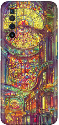 AMTHA AMTHA Realme X3 SuperZoom Premium Vinyl Mobile Skin(Multicolor)