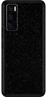 Vcare GadGets Vivo V20 SE Mobile Skin(Starry Glitter Black)
