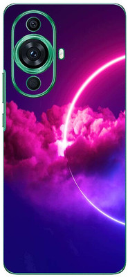 FCS Huawei nova 11 Pro Printed Back skin Mobile Skin(Sky Red)