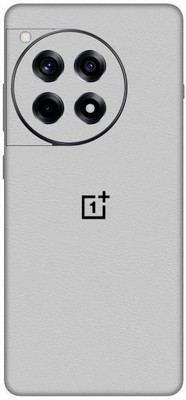 Vcare GadGets Leather White OnePlus 12 R 5G With Logo Mobile Skin(Leather White)