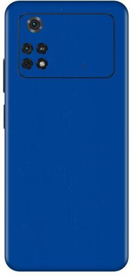 Vcare GadGets Poco M4 Pro Mobile Skin(Blue)