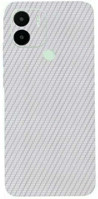 TJ CREATION Poco C50, Transparent Carbon Fibre, poco c50 Mobile Skin(Transparent Carbon Fibre Skin With High Matte Finish.)
