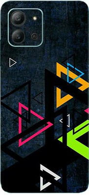 TJ CREATION Infinix Hot 11 2022 Mobile Skin(Ultra Super Color Tringels Skin With High Matte Finish.)