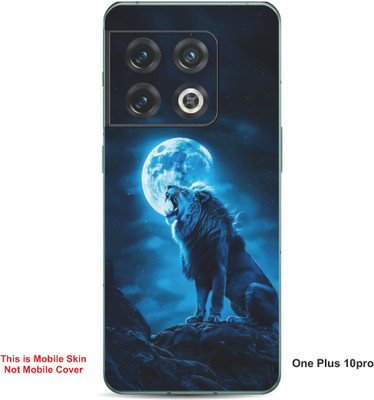 VYBE The Smart Choice One Plus 10 Pro Lion Embossed Mobile Skin(Water Blue 29)
