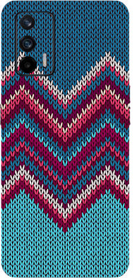 TJ CREATION Realme X7 MAX 5G Mobile Skin(Ultra Super Wool Design With High Matte Finish.)