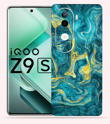 OggyBaba Vivo Iqoo Z9s 5g Mobile Skin(Golden Lava)