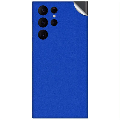 Xskin Samsung Galaxy S22 Ultra Mobile Skin(Blue Matte)