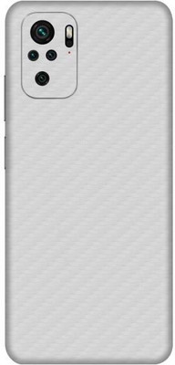 Vcare GadGets Redmi Note 10 S Mobile Skin(Fiber Carbon White)