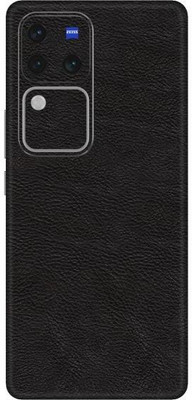 Vcare GadGets Leather Black V30 Pro 5G Mobile Skin(Leather Black)