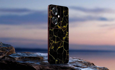 BUGGU OPPO F25 Pro 5G Mobile Skin(Black)