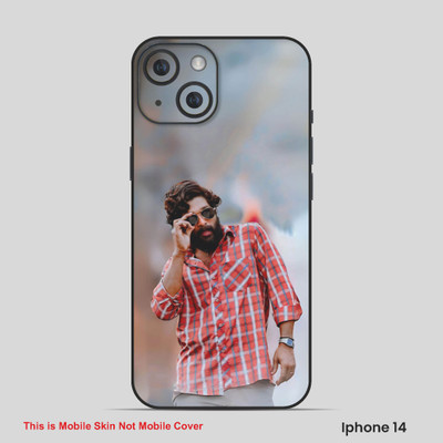 VYBE The Smart Choice iPhone 14 Allu Arjun Mobile Skin(Cadet Grey 9)