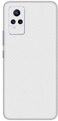 Vcare GadGets Vivo Y21e 5 G Mobile Skin(White Carbon)