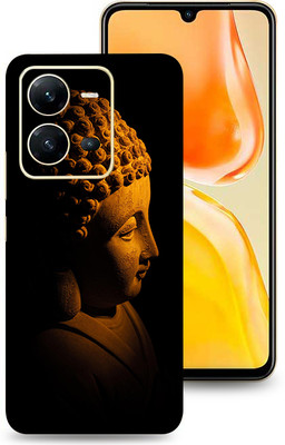 SkinoMania Vivo V25-5G Mobile Skin(Multicolor Dark Buddha)