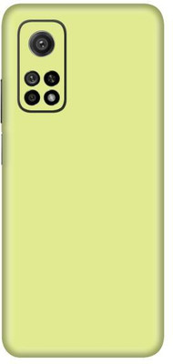 Vcare GadGets Mi 10 T 5G Mobile Skin(Cream)