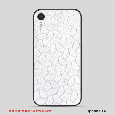 VYBE The Smart Choice iPhone XR Pattern Mobile Skin(Dawn White 3)