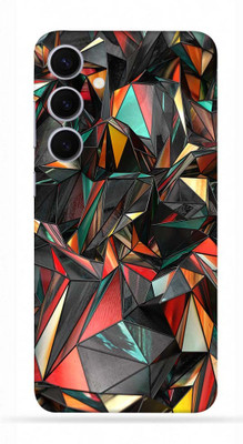 OggyBaba OggyBaba Samsung Galaxy S25 5g Mobile Skin(Polygon-Red)