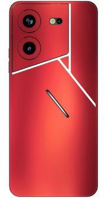 Vcare GadGets Pova 5 Pro (5G) Mobile Skin(Red)