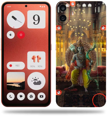 WeCre8 Skin's WeCre8 Skin's Nothing_CMF_Phone_1 Mobile Skin(Bhagwan ram)