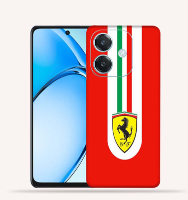 OggyBaba OggyBaba Oppo A3 5g Mobile Skin(Red-Ferrari)