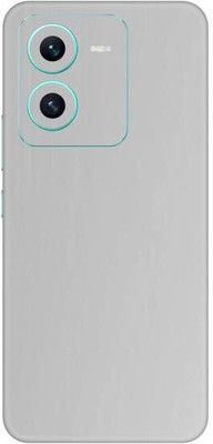 Vcare GadGets V25 5G Mobile Skin(Metallic Silver Shining)
