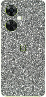 AsSkin One Plus Nord Ce3 Lite 5G, one plus nord ce3 lite 5g Mobile Skin(Ultra Grey Glitter High Gloss Finish).)