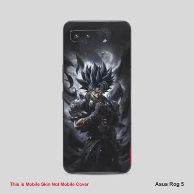VYBE The Smart Choice Asus Rog 5 Goku Mobile Skin Mobile Skin(Bright Grey B11)
