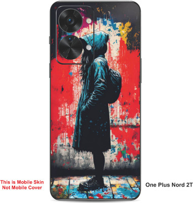 VYBE The Smart Choice One Plus Nord 2T Abstract Embossed Mobile Skin(Persian A14)
