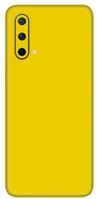 Vcare GadGets Nord CE 5G Skin Back Side With Camera Protection High Quality Premium Mobile Skin(Glossy Yellow)