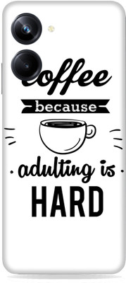 SkinoMania Realme 10 pro (5G) Mobile Skin(B&W Coffee)