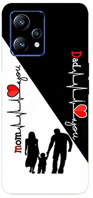 TJ CREATION Realme Narzo 50 Pro 5G Mobile Skin(Ultra Super Mom Love Dad Skin With High Matte Finish.)