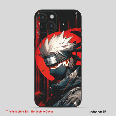 VYBE The Smart Choice iPhone 15 Pro Anime Embossed Mobile Skin(Moonstone Blue 18)