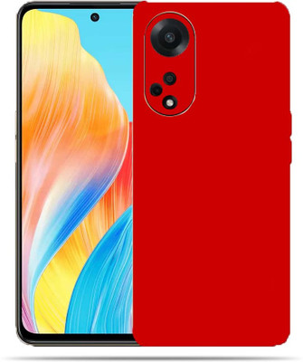 BugguSkin Oppo f23 5g Mobile Skin(Ultra Red Matte Skin With High Matte Finish.)