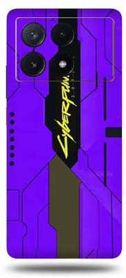 Mclaxa XIAOMI POCO X6 Pro Mobile Skin(Purple Cyberpunk)