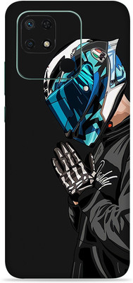 SkinoMania Redmi 10c Mobile Skin(Multicolor Motorcycle-Rider)