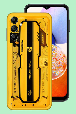 WeCre8 Skin's Samsung Galaxy A14 5G Mobile Skin(Yellow Red Magic Multicolor Mobile Skin)