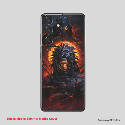 VYBE The Smart Choice Samsung S21 Ultra Goku Mobile Skin Mobile Skin(Black & White B43)